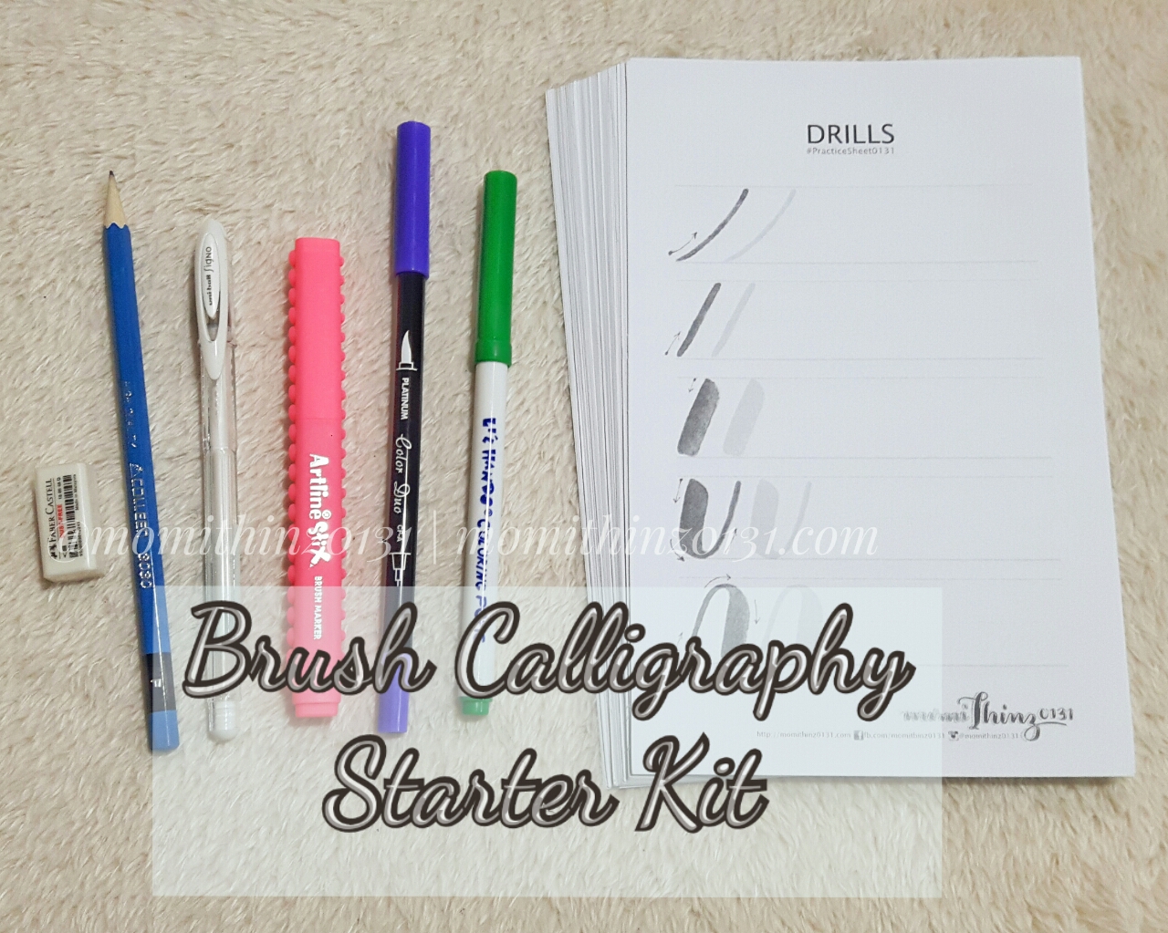 Nicocosity Nic Just Wanna Do Pen Review Artline Supreme Brush