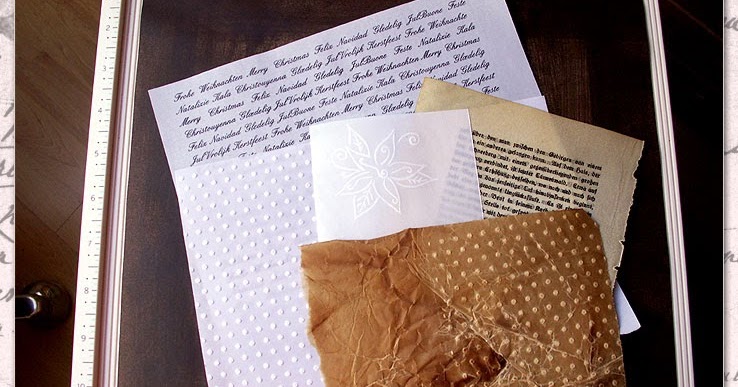  Kreatives Fusselchen: Pergamentpapier selbst gemacht Bildidee 