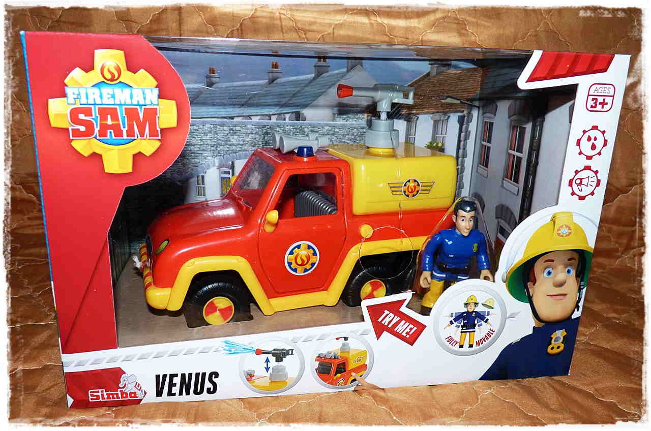 'Wóz strażacki VENUS' dla fana Strażaka Sama Pomysłowe