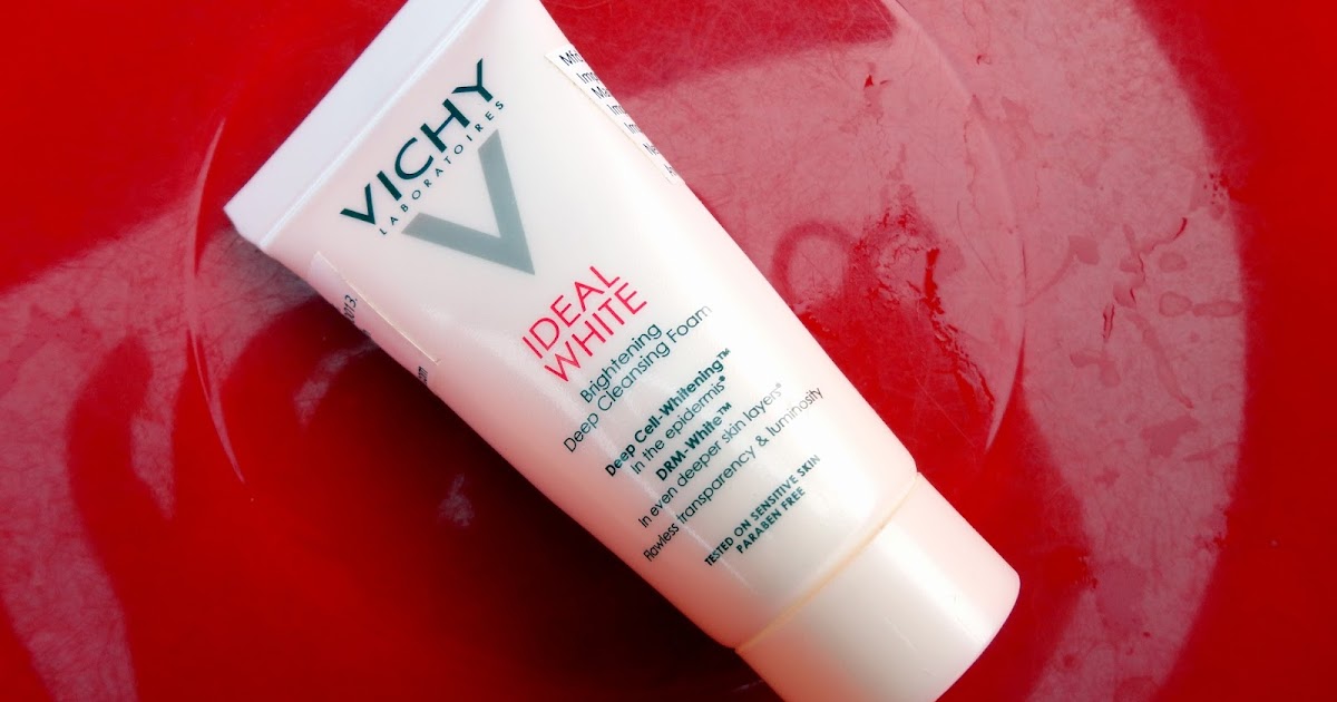 vichy ideal white brightening deep cleansing foam