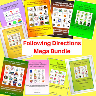Develop learning skills Following Directions Mega-bundle
