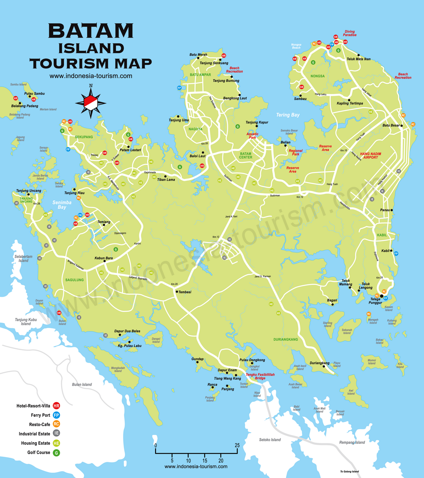 Peta Kota Batam Malioboro