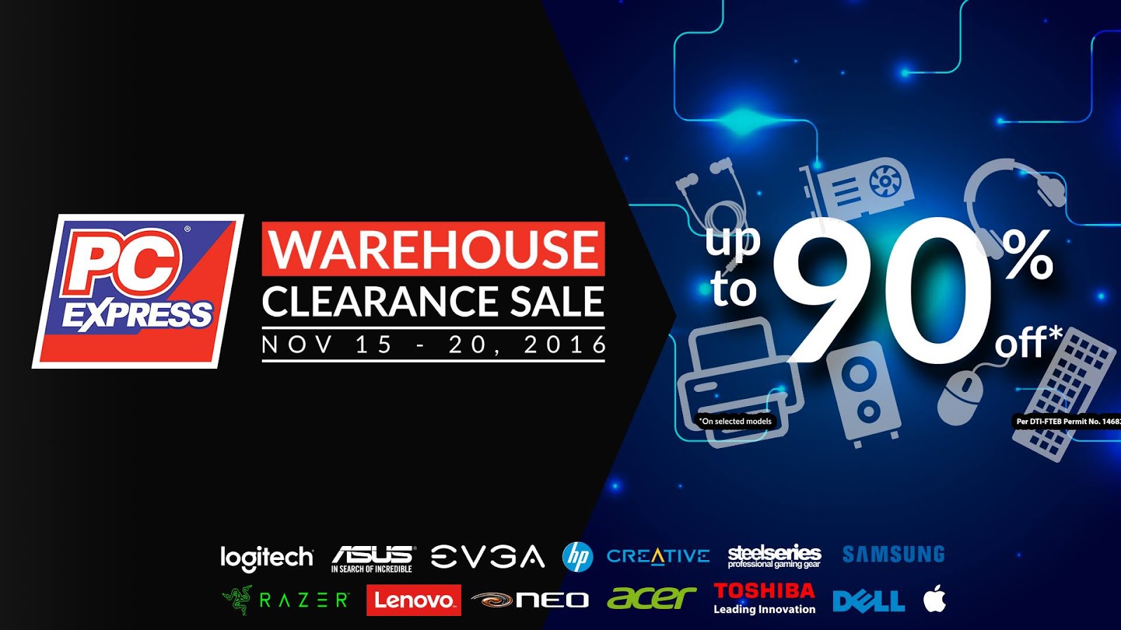 Manila Shopper PC Express Warehouse Clearance SALE Nov 2016