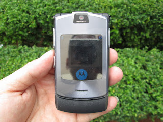 Hape Jadul Motorola RAZR V3i Seken Mulus Kolektor Item