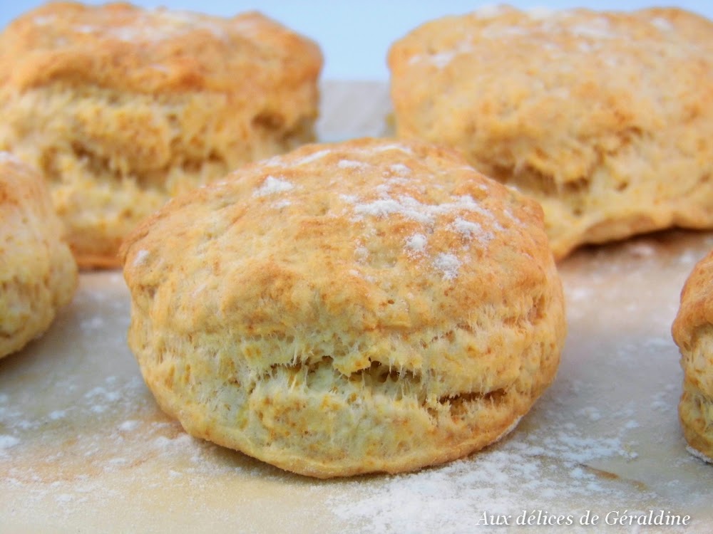 Aux délices de Géraldine Scones salés