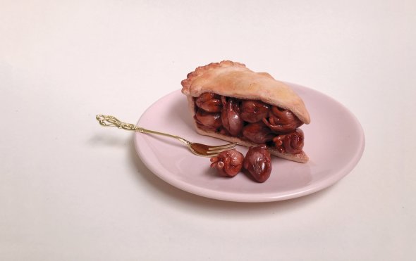 Qi Xuan Lim QimmyShimmy arte esculturas bizarras surreais terror bebês comida pedaços de corpos