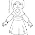 Mewarnai Gambar Lucu Hijab