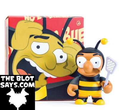 The Simpsons x Kidrobot Bumblebee Man 6” Vinyl Figure