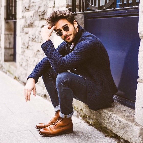 Look Bota Masculina Cano Alto Looks Com Bota Coturno Street Cano