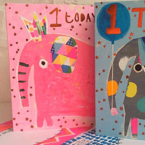 print & pattern NEW CARDS paper salad