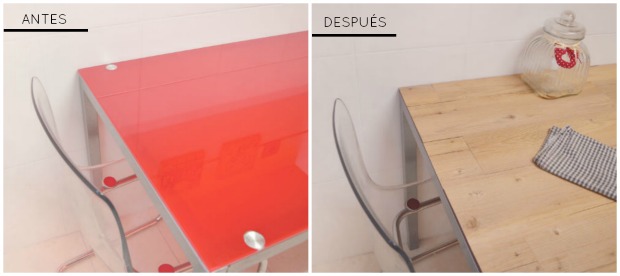 DIY ~ Mesa rústica de madera