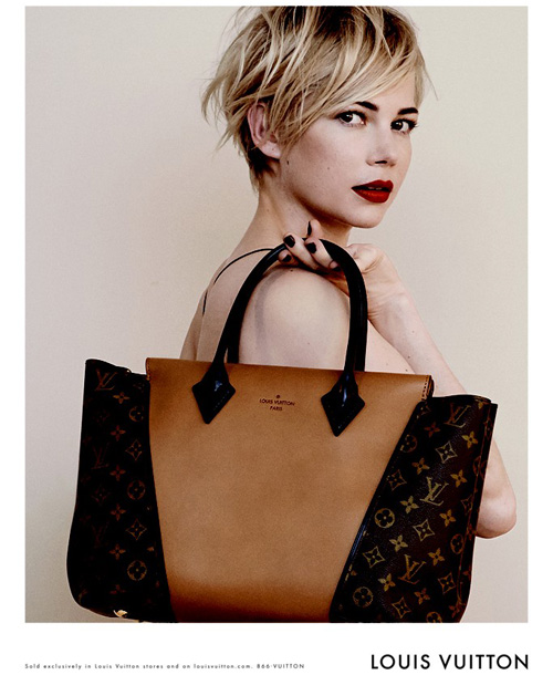 Amber Spotlights Michelle Williams X Louis Vuitton's Autumn Winter