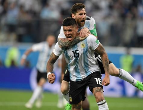 No sufoco, Argentina avança na Copa e vai enfrentar a França