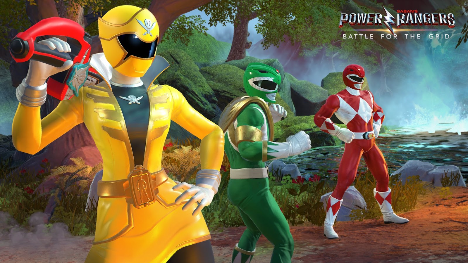 NickALive! nWay Announces 'Power Rangers Battle for the Grid