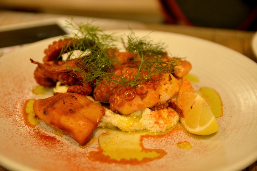 Octopus at Coogee Pavilion Sydney