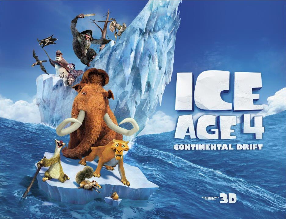 Troy's Bucket Ice Age Continental Drift