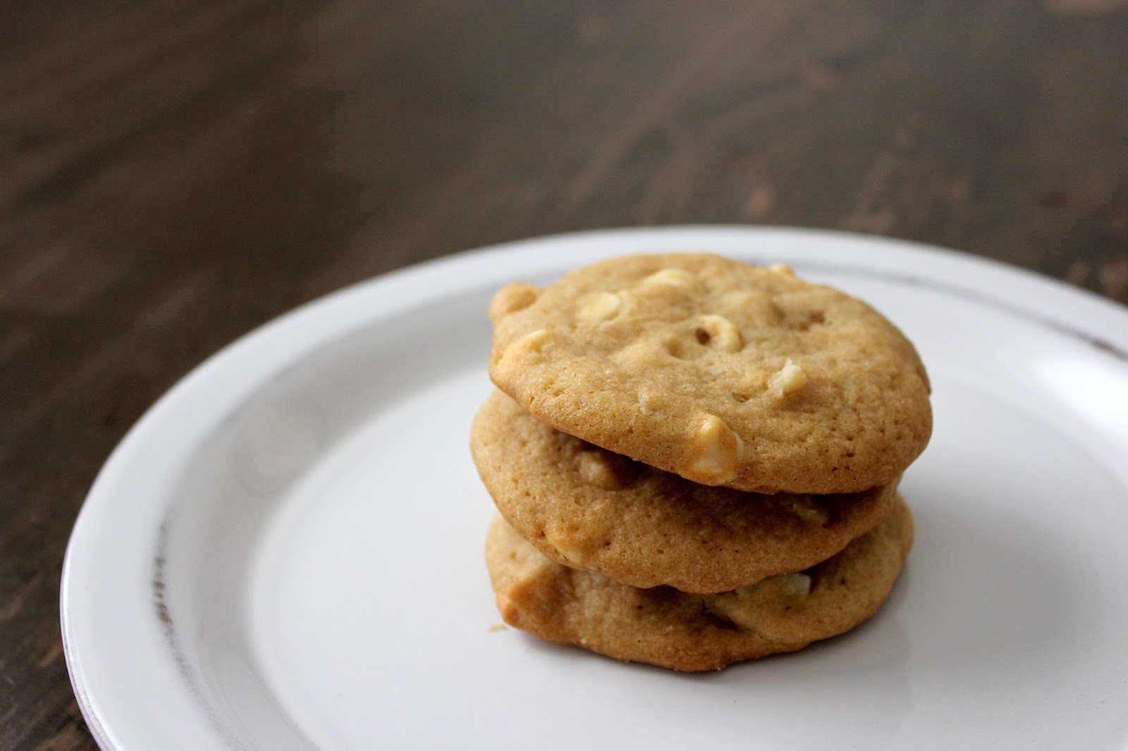 White Chocolate Macadamia Nut Cookies Fresh from the...