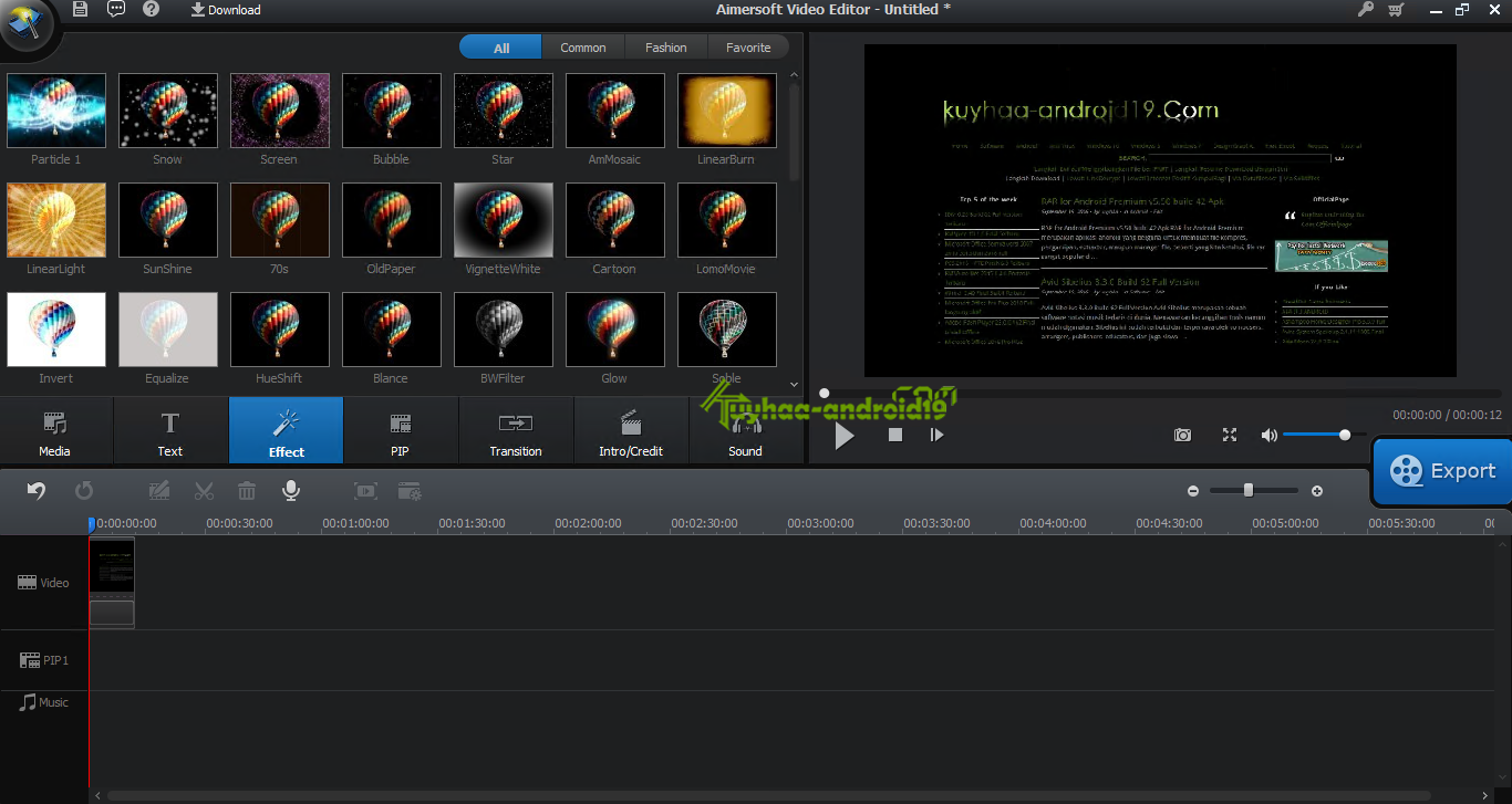 Aimersoft Video Editor 3.6.2.0 Full Version kuyhAa