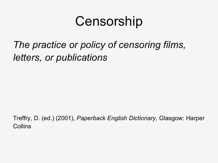 Design Context LECTURE NOTES CENSORSHIP & 'TRUTH'