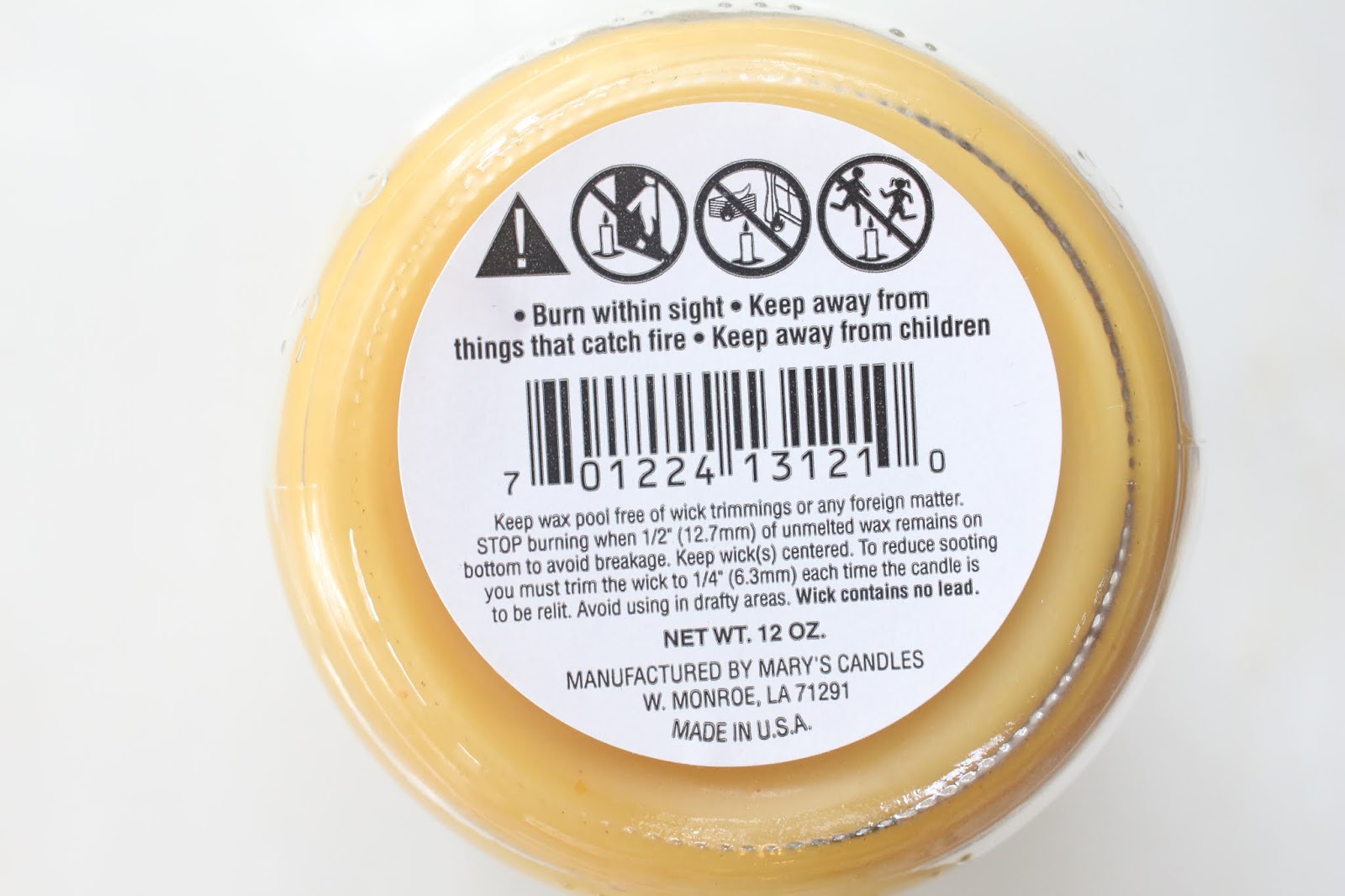 Eco Modern Concierge Made in the USA Mary's Candles