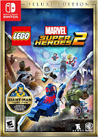 LEGO Marvel Super Heroes 2 Game Cover Nintendo Switch Deluxe