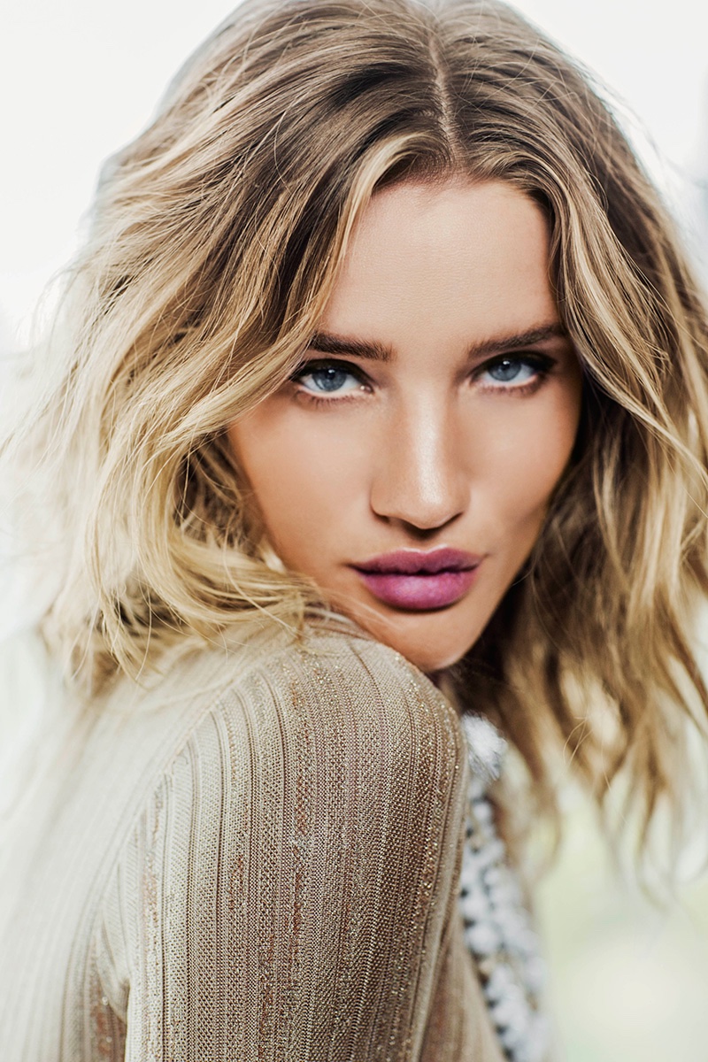 Rosie Huntington-Whiteley wears glamorous designs for Vogue Thailand