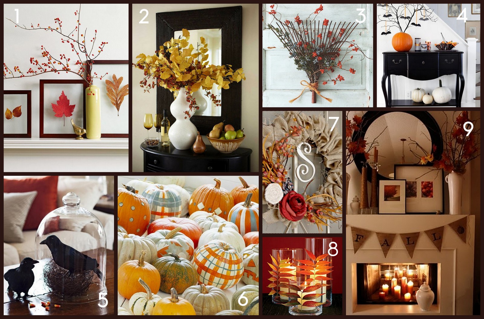  Home Made  Modern Pinterest  Easy Fall Decorating Ideas