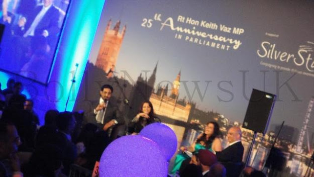 Aishwarya looks stunning in a gorgeous black churidar. She is always classy- and we love that. -  Aishwarya Rai & Abhishek Bachchan @ diabetes charity -london