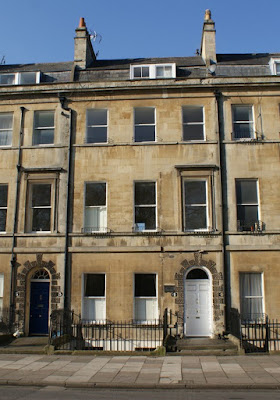 4 Sydney Place, Jane Austen's house in Bath Photo © Andrew Knowles