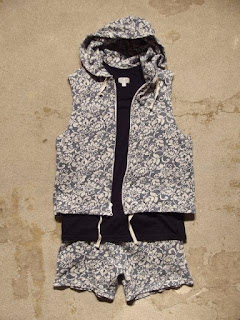 FWK by Engineered Garments "STK Short - Floral Jacquard French Terry"