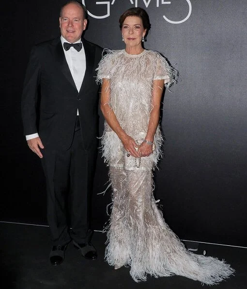 Princess Caroline wore Chanel dress from Spring Summer 2014 Haute Couture collection