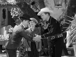 Dix greeting visitors It Happened in Hollywood 1937 Richard Dix