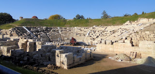 το αρχαίο θέατρο της Λάρισας