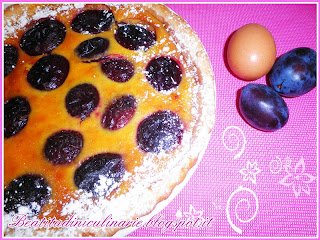 crostata di prugne