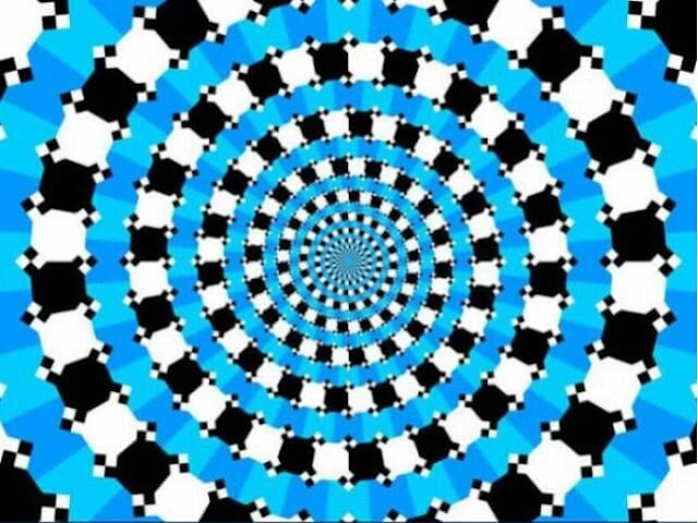 Mind-Boggling Optical Illusions-Concentric circles