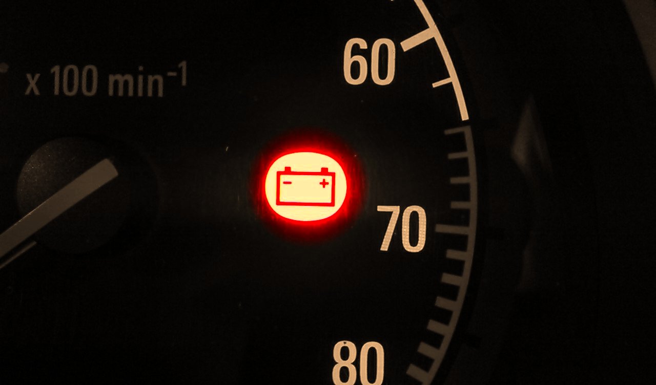 autobatterie leer - woodenbild :)