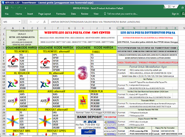 Terpopuler 35+ Brosur Pulsa
