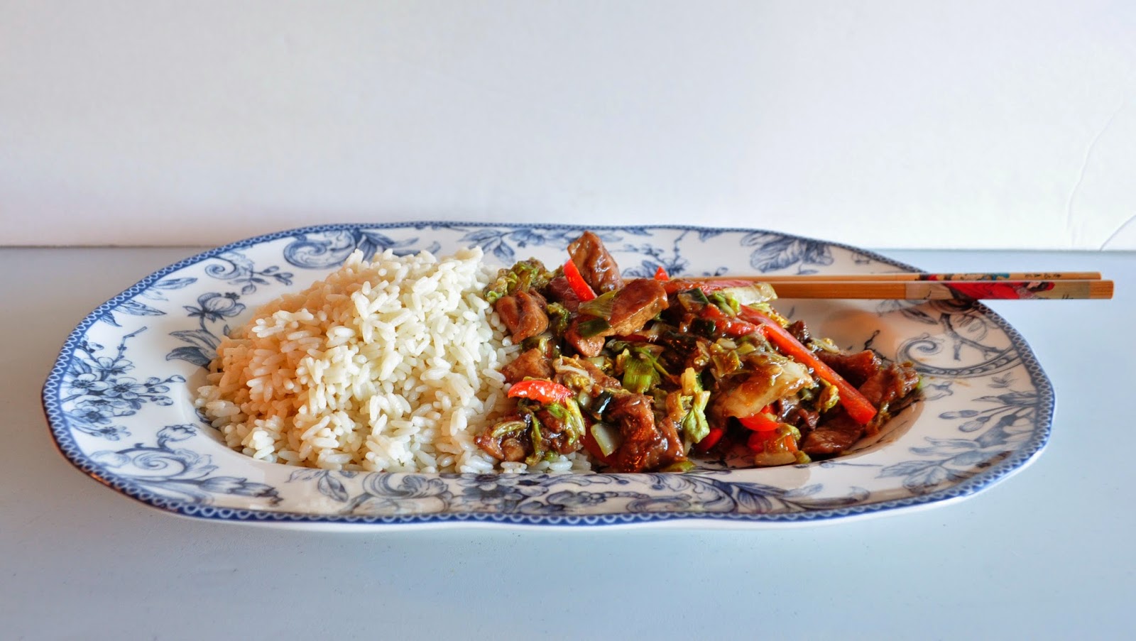 My Tiny Oven Ginger Pork and Cabbage Stir Fry