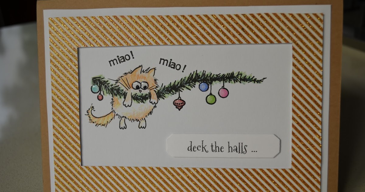 Deck the Halls Christmas Card ~ Stuff and Spice
