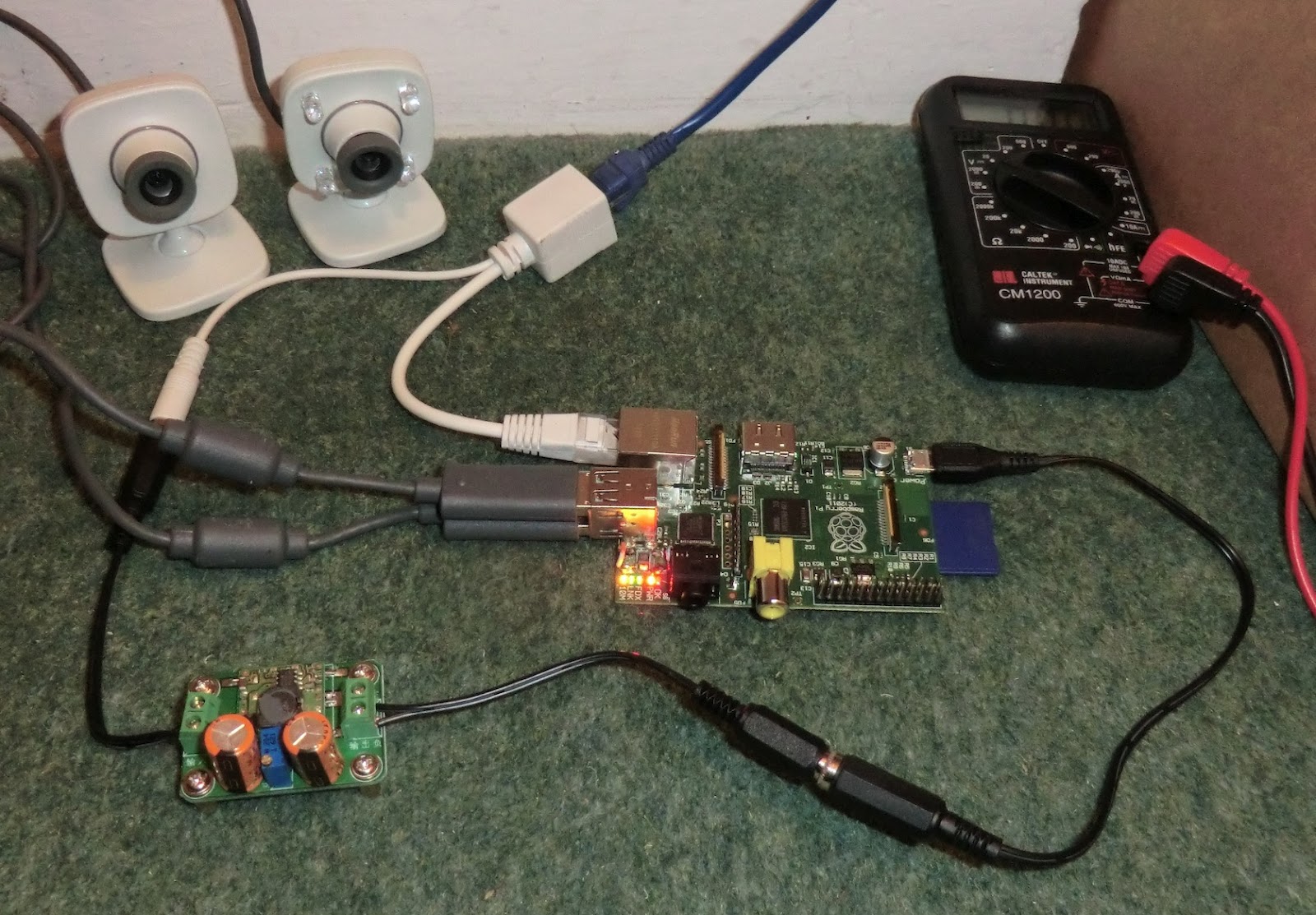 AstroBeano 24V passive POE for Raspberry Pi