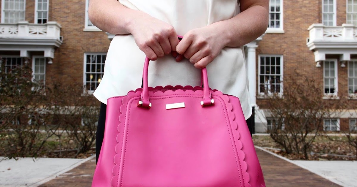 the classic madison: what's in my kate spade purse?
