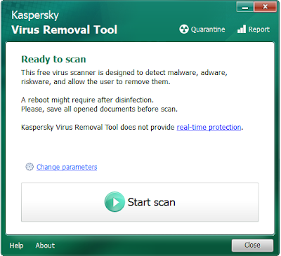 تحميل برنامج إزالة الفيروسات Kaspersky Virus Removal Tool للويندوز
