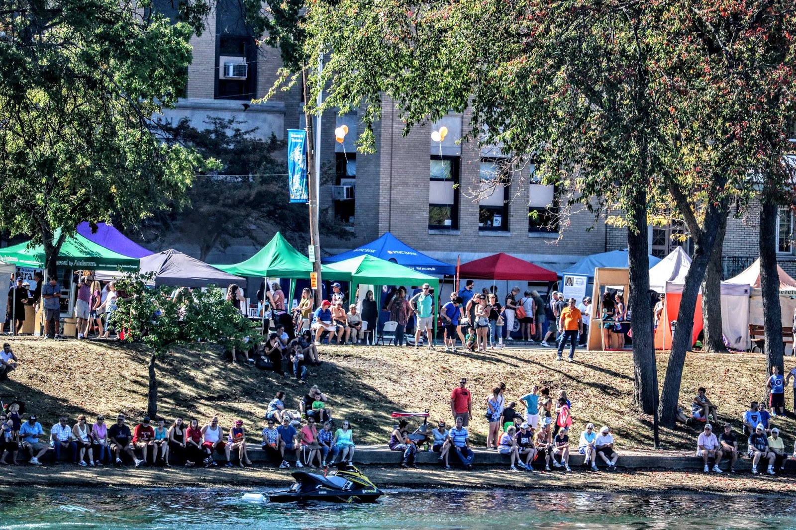 Crowds At The Mums Festival