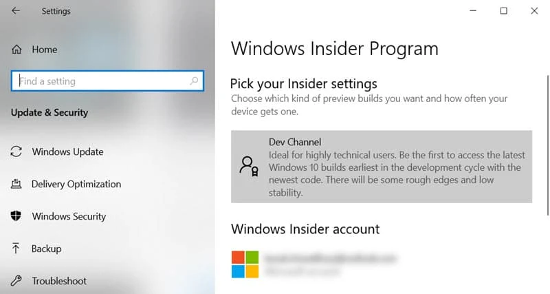 Windows Insiders channels are now live! Check your program settings on Windows Update!