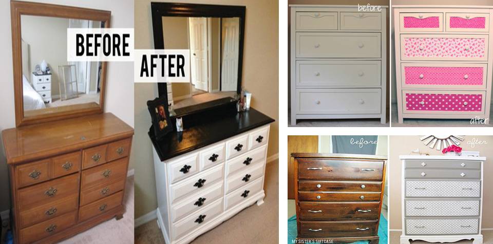 DIY Before & After Bedroom Dresser Makeover Decor Units DIY Before & After Bedroom Dresser Makeover Decor Units