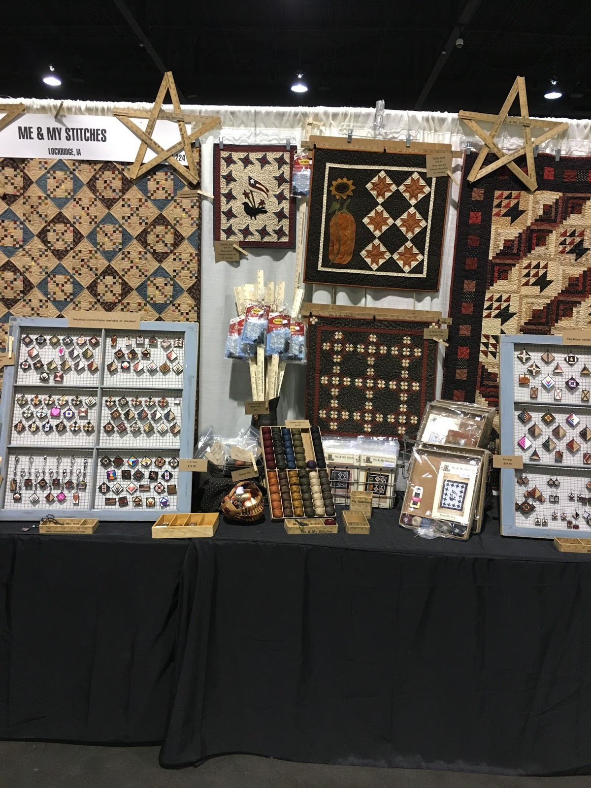 Me and My Stitches Fun at the Kansas City Regional Quilt Fest!