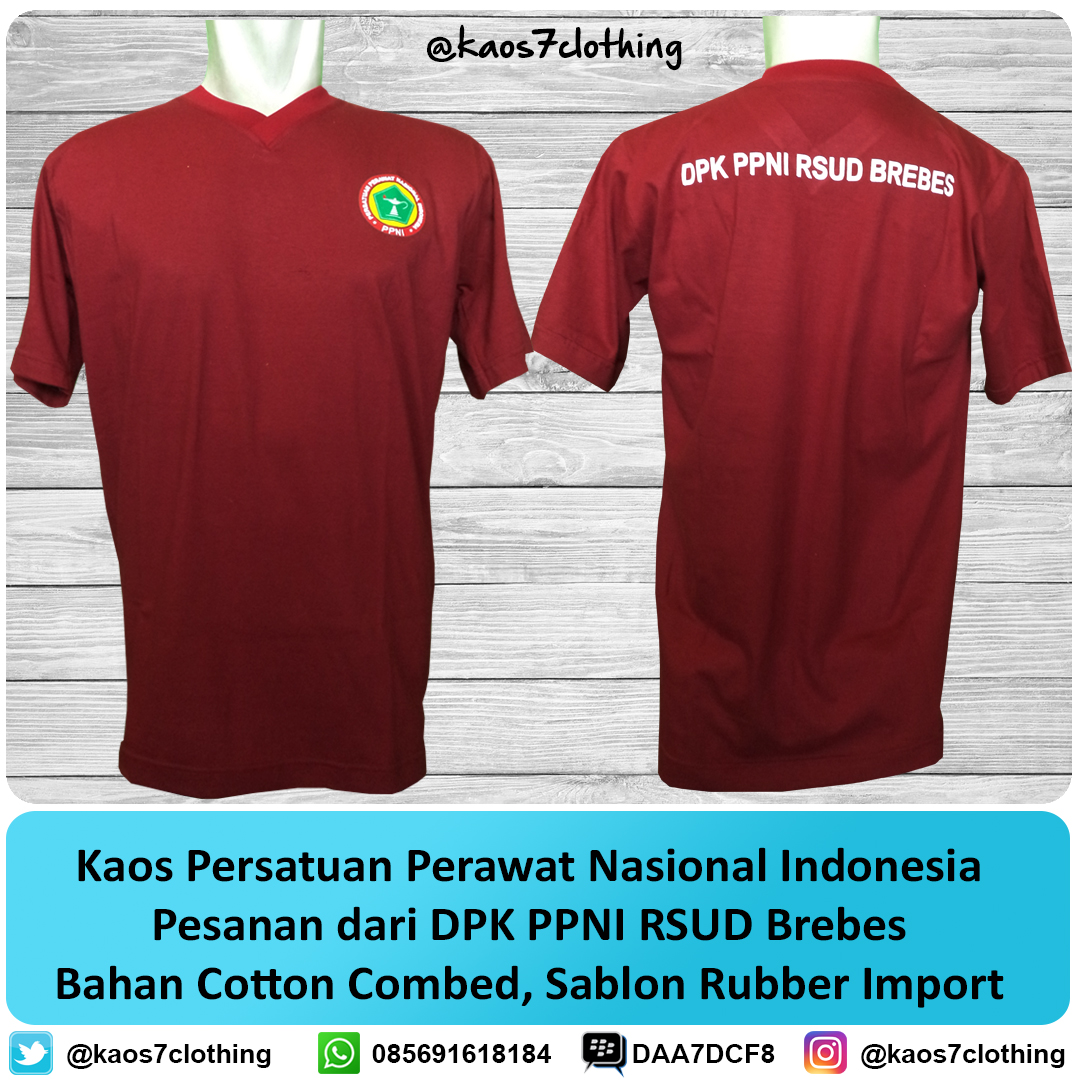 Desain Baju Kaos Perawat Klopdesain
