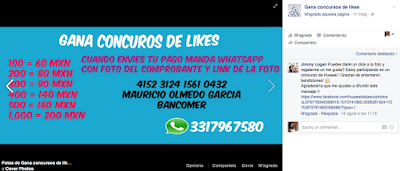 Concursos de Facebook, com aconseguir més likes