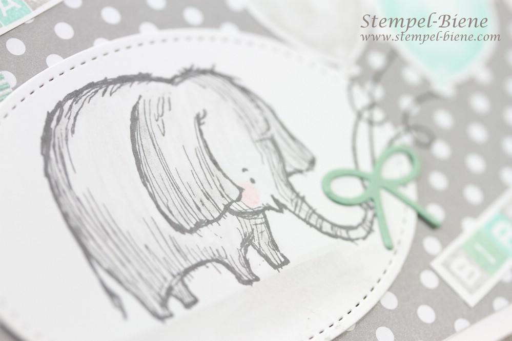 Stempel Biene Alles Gute Zum 1 Geburtstag