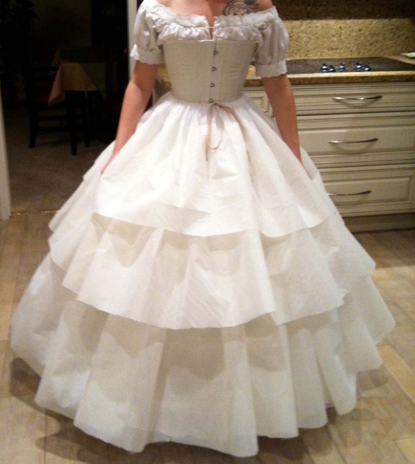 Curse Words and Crinolines Ruffled Petticoat